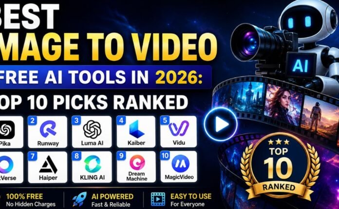 Best Image to Video Free AI Tools in 2026: Top 10 Picks Ranked