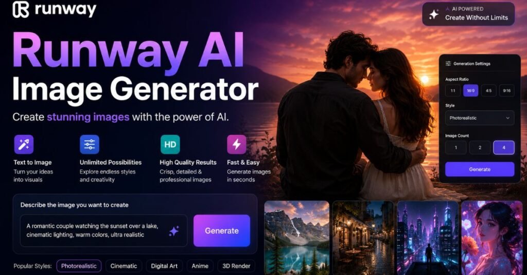 Runway AI Image Generator