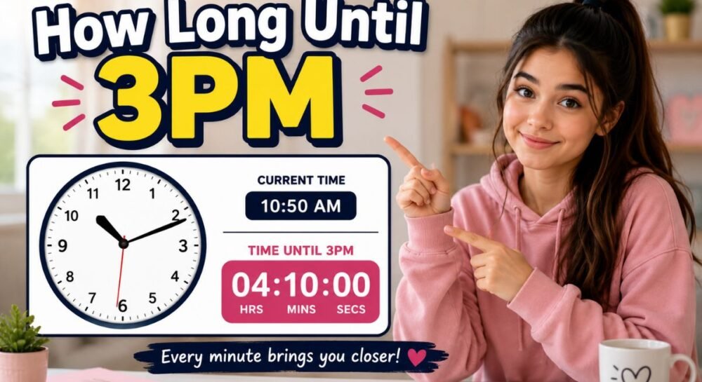 How Long Until 3PM