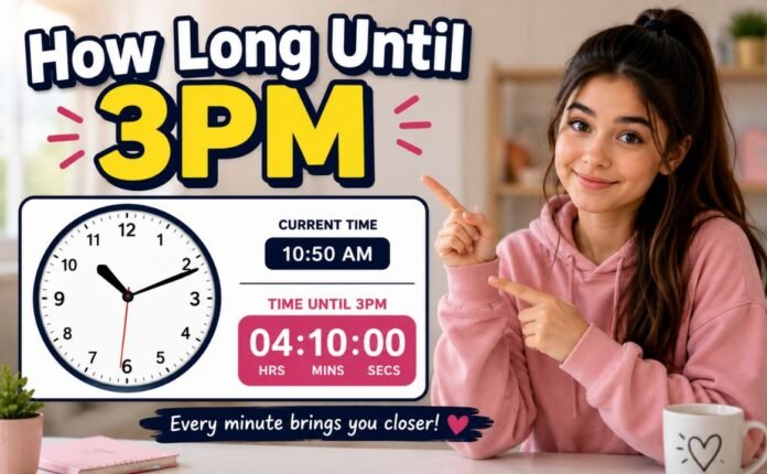 How Long Until 3PM
