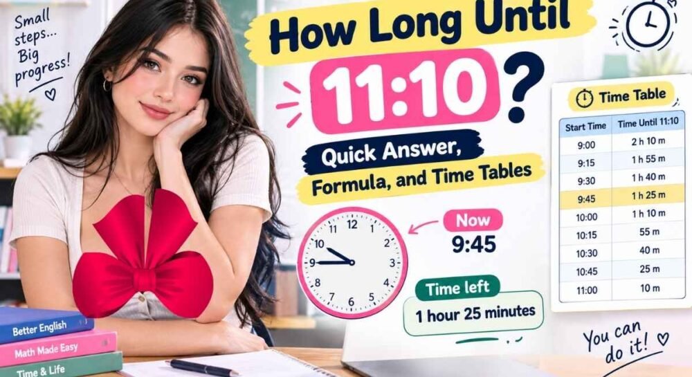 How Long Until 1110
